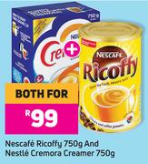 Necafe Ricoffy 750g & Nestle Cremora Creamer 750g-Both For