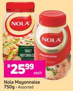 Nola Mayonnaise (Assorted)-750g Each