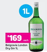 Belgravia London Dry Gin-1L Each