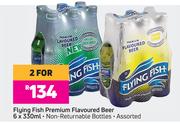 Flying Fish Premium Flavoured Beer-For 2 x 6 x 330ml