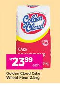 Golden Cloud Cake Wheat Flour-2.5Kg Each