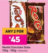 Nestle Chocolate Slabs Assorted-For Any 2 x 135/150g