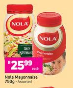 Nola Mayoonaise Assorted-750g Each