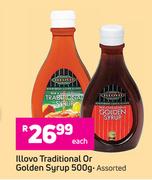 Illovo Traditional Or Golden Syrup Assorted-500g Each
