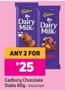 Cadbury Chocolate Assorted-For Any 2 x 80g