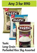 Tastic Long Grain Parboiled Rice (Assorted)-For Any 3 x 2Kg