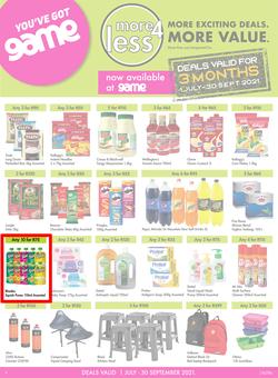 Game : More 4 Less (1 July - 30 September 2021), page 1