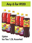 Lipton Ice Tea Assorted-For Any 6 x 1.5L