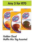 Golden cloud Mufin Mix (Assorted)-For Any 3 x 1Kg