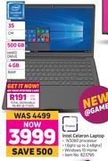 Proline Intel Celeron Laptop