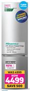 Hisense 271Ltr Bottom Freezer Fridge 