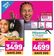 Hisense 43" FHD TV A5200