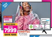Sinotec 58" UHD Smart TV