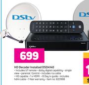 DSTV HD Decoder (Installed) DSD4140