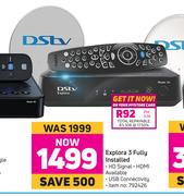 DSTV Explora 3 Fully Installed