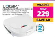 Logik 2 Slice Sandwich Maker RSH-440593-018