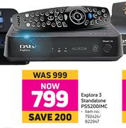 DSTV Explora 3 Standalone PS5200IMC
