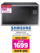 Samsung 28L Stainless Microwave Oven ME6104ST1/FA