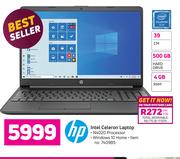 HP Intel Celeron Laptop