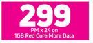 Samsung Galaxy A31 4G Smartphone-On 1GB Red Core More Data
