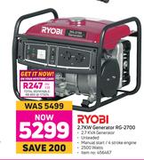 Ryobi 2.7KW Generator RG-2700