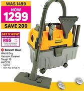 Bennett Read 1400W Wet & Dry Vacuum Cleaner Tough 15 HVC215