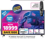 LG 65" (165cm) Nanocell Smart ThinQ TV 65NANO80PVA.AFB 