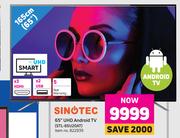 Sinotec 65" (165cm) UHD Android TV (STL-65U20AT)