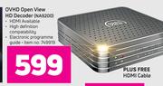 OVHD Open View HD Decoder Plus Free HDMI Cable
