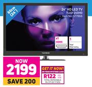 Telefunken 24" (60cm) HD LED TV TLED-240HD