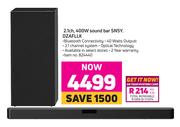 LG 2.1 CH 400W Sound Bar SN5Y.DZAFLLK