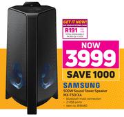 Samsung 500W Sound Tower Speaker MX-T50/XA