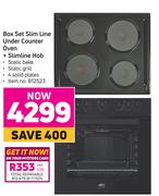 Defy Box Set Slim Line Under Counter Oven + Slimline Hob