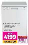 Defy 13 Place Dishwasher DDW230