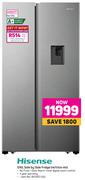 Hisense 516Ltr Side By Side Fridge H670SIA-WD