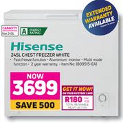 Hisense 245Ltr Chest Freezer (White)