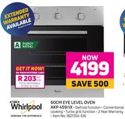 Whirlpool 60cm Eye Level Oven AKP 459/IX