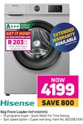 Hisense 6Kg Front Loader Washing Machine WFVC6010S