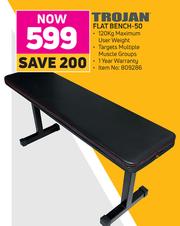 Trojan outlet flat bench