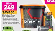SSA Anabolic Muscle Stack Chocolate-4Kg