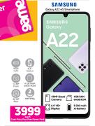 Samsung Galaxy A22 4G Smartphone-Each