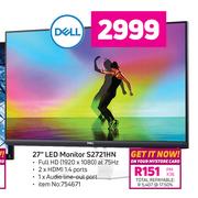 Dell 27" LED Monitor S2721HN