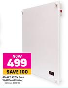 Amaze 420W Solo Wall Panel Heater