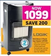 Logik Roll About 3 Panel Gas Heater LM1105