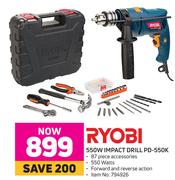 Ryobi 550W Impact Drill PD-550K