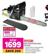 Ryobi 40cc Petrol Chain Saw CS-4016