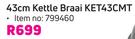 Master Chef 43cm Kettle Braai-37cm KET43CM