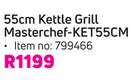 Master Chef 55cm Kettle Grill-37cm KET55CM