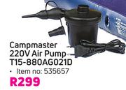 Camp Master 220V Air Pump T15-880AG021D