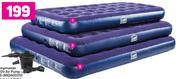 Camp Master Flocked Airbed Queen